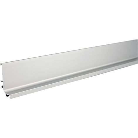 Poignée profil à encastrer Gola - profil supérieur pose horizontal - en aluminium finition anodisé mat - 4 m - SYNBIOZ (1/4)