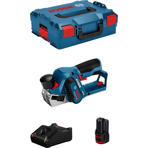 Hobel BOSCH GHO 12V-20 (1 x 3,0 Ah + GAL12V-40 + L-Boxx 136) (1/5)