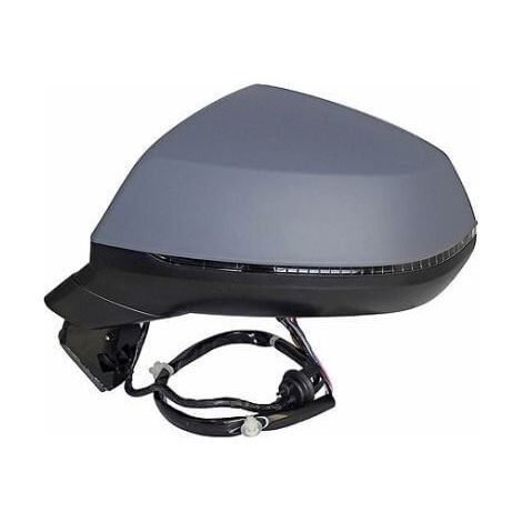 Rétroviseur rabattable électriquement gauche side assist mémoire à peindre Audi Q7 2 depuis 2015
