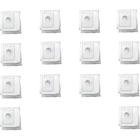 Lot de 14 sacs filtrants en papier pour aspirateur Cecotec Conga 2290 (1/5)
