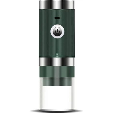 Portable Coffee Machine, Portable Electric Coffee Grinder, Fully Automatic, Green (1/5)