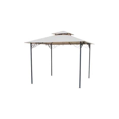 Gazebo In Alluminio Ornamentale - cm.300x300x280h. - colore beige A-08