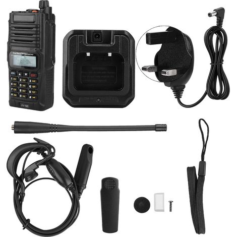 Talkie-walkie haute puissance longue portée, radio bidirectionnelle étanche IP67 pour Baofeng UV-9R-AquaForge (1/5)
