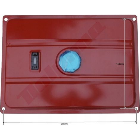 SERBATOIO CARBURANTE GENERATORE 5 KW 5000W 590X410 MM 25L