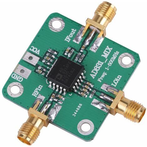 QORVA-Jeffergarden Mélangeur haute fréquence AD831, module de puce de convertisseur de fréquence radio à puce unique RF 0,1-500 MHz, mélangeur de fréquence radio