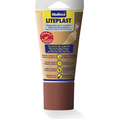 QUILOSA quilosa liteplast madera tubo 150 ml roble 10042513 , quilosa liteplast madera tubo 150 ml roble 10042513 (1/2)