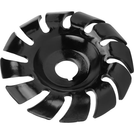 Ortviai Disque de façonnage pour meuleuse d’angle – Acier au manganèse noir, 90 mm, 12 dents (1/5)
