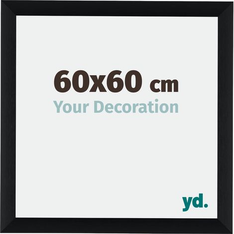 yd. - Cadre photo 60x60 - Noir Brosse - Aluminium - Tucson (1/5)