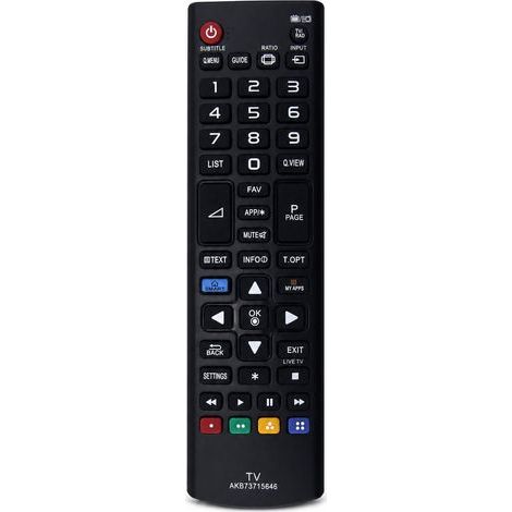 Mando a distancia de TV compatible con LG AKB73715646 (1/5)
