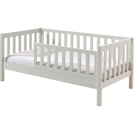 Lettino 70x140 con rete a doghe inclusa Vipack Tod Bianco