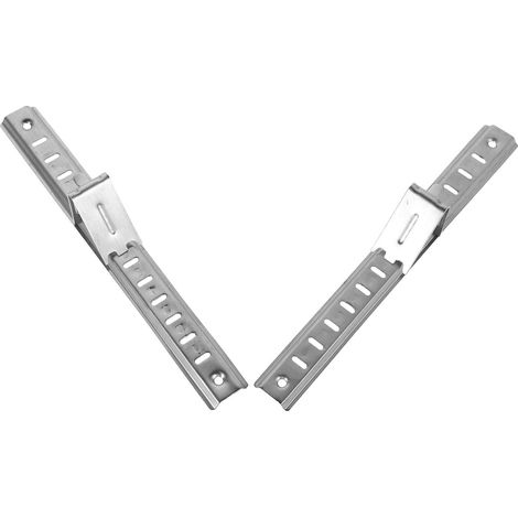 Kühlschrank Hardware Zubehör Edelstahl 2 Stück 20cm Regalhalter für Gefrierschrank mit (1/5)