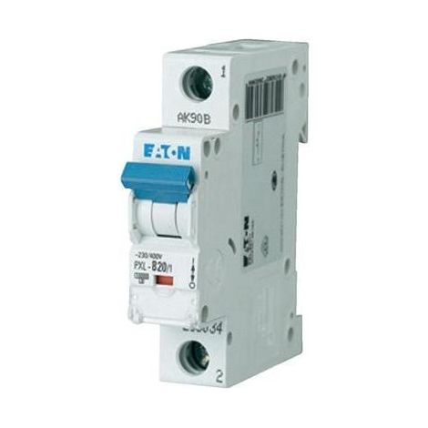 EATON PXL-C20/1, INTERRUTTORE AUTOMATICO DA INSTALLAZIONE, UNIPOLARE, 236060
