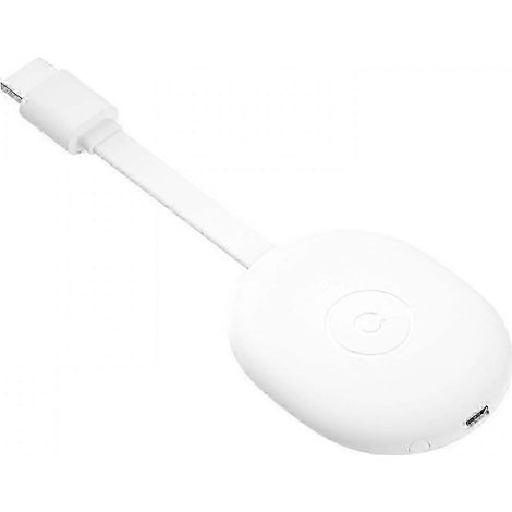Chromecast de quatrième génération, lecteur multimédia en streaming HDMI, compatible avec les systèmes Android
