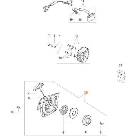 ORIGINAL EMAK KOMPLETTANLASSER 50172001R