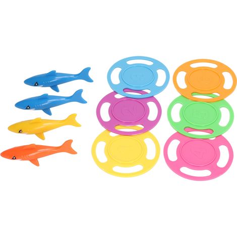 Poolspielzeug-Set für Kinder: Unterwasser-Tauch- und Schwimmspielzeug aus Kunststoff (1/5)