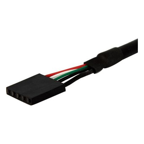 StarTech.com Câble Adaptateur USB 2.0 Header Carte Mère Interne vers Externe - Montable sur Boîtier (1/3)