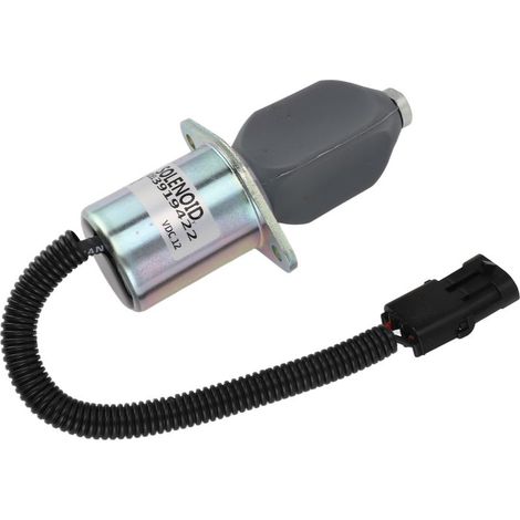 Électrovanne d'arrêt de carburant 3919422 12V, arrêt pour l'arrêt du moteur du générateur, fonctionnement précis et sûr (1/5)
