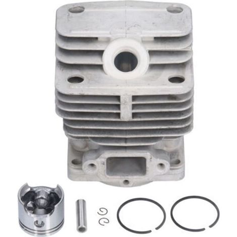 Kit Cylindre et Piston 9mm pour Tronçonneuse 40mm - Compatible Oleo Mac 740 440BP EFCO 8400 8405 STARK 40 EMAK DYNAMAC - Pièce de Rechange Idéale -
