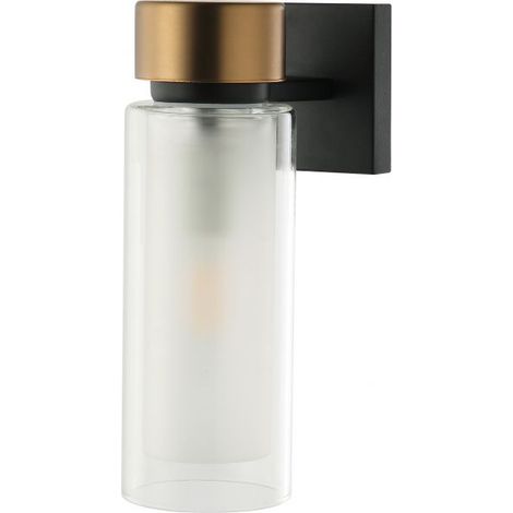 Applique Murale Intérieure Pour Ampoule LED E14 Noir Sablé ZAMBELIS 22135
