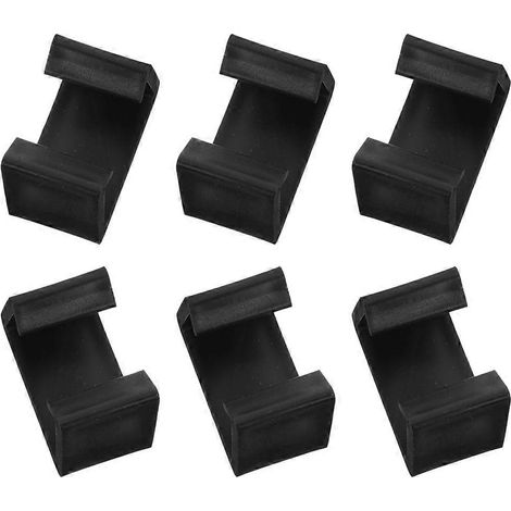 Clips de fixation pour meubles en rotin, pour canapés, utilisés pour une fixation sécurisée, conditionnés avec 24 pièces en plastique. (1/5)