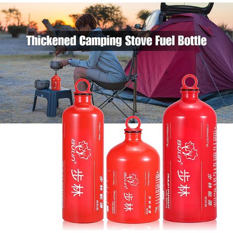 Bouteille de stockage de carburant pour le camping en plein air (alcool, essence, kérosène) (1/4)