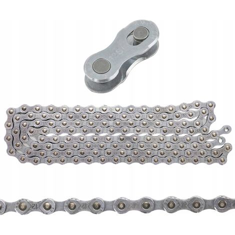 Catena KMC E12 EPT, 12 velocità, per e-bike, 128 maglie, lamina