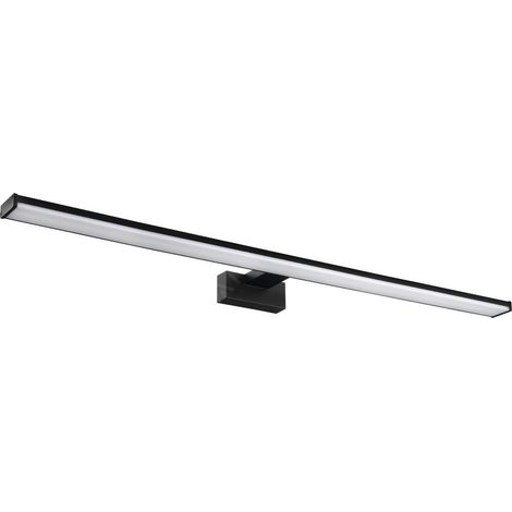 CHICAGO MAX Luminaire LED 780x120mm, 15W, 230V, IP44, plastique, noir mat (1/4)