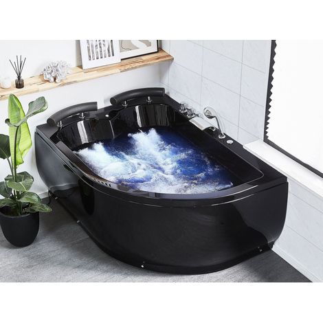 Baignoire noire pour loveroom industrielle