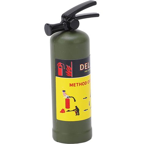 Realistischer und leichter Miniatur-Feuerlöscher für ferngesteuerte Autos – Grünes Zubehör (1/5)