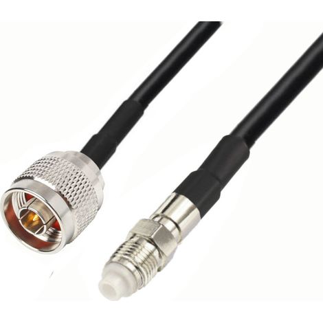 Cavo antenna con connettore FME / spina N RF5, 1 m