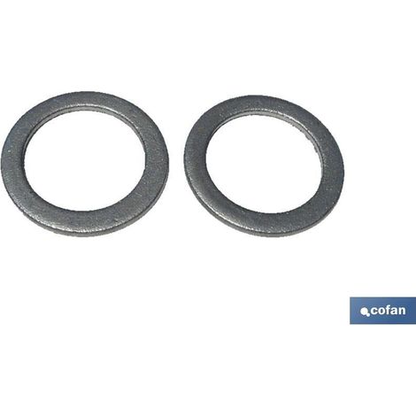 Pack 100 unidades arandela aluminio 11x16x1,5
