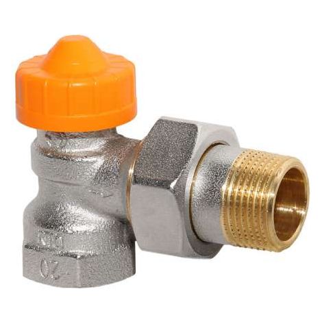 Afriso Dynamisches Thermostat-Ventil Vario-DP Eckform 3/4 für Thermostate 30x1,5 161030.100
