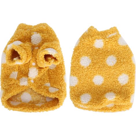 Veste Pour Chien - Matériau Peluche Douce - Manteau Hiver Automne - Taille S (1/5)