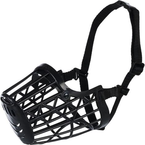 Muselière Plastique Taille，muselière pour chien, muselière anti-morsure pour animaux de compagnie, muselière anti-aboiements pour animaux de compagnie （Taille：20cm）