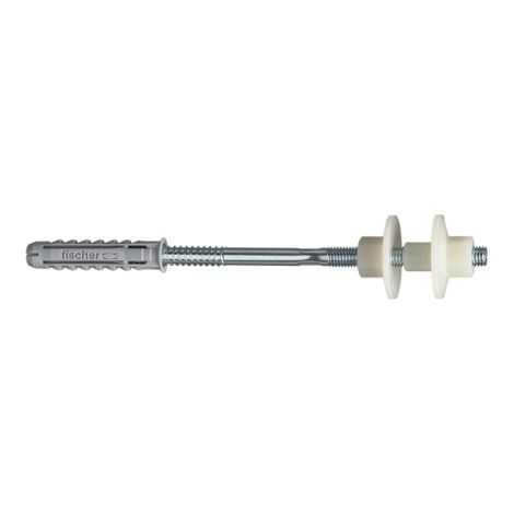Fixations pour e'viers semi-encastre's 2 pie'ces avec bagues en nylon et cheville SX Tass 14 vis M10x230 pour la fixation de l'e'vier