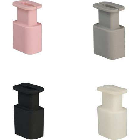 Lot de 4 enrouleurs de câbles, protection de chargeur 2 en 1 en silicone, protection de câble en forme de fleur, organisateur de cordon de voyage pour chargeur (1/5)
