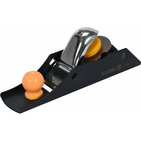 VOREL 25886, Pialla manuale de, 200 mm, acciaio, per lisciare e raddrizzare il legno, design ergonomico, 1 pz.