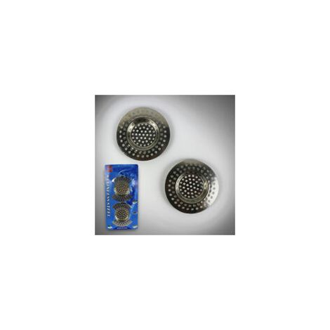 (Lot de 2)-piège à cheveux de douche 7,7x7,7 cm, filtre à cheveux de douche, grille d'évier de cuisine, accessoires de cuisine, salle de bain, cuisine