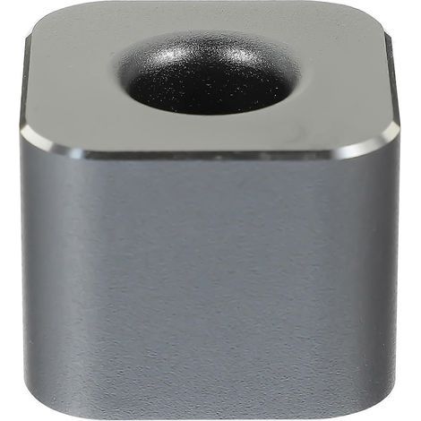 Porte-stylo cubique, support de rangement en métal pour stylos, idéal pour la maison, le bureau ou l'école.-3.8X3.8X3CM-Grey (1/4)