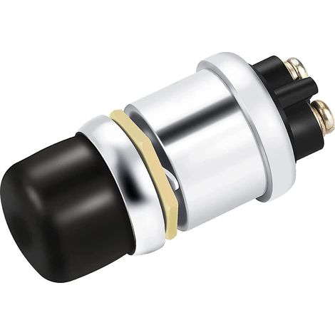Interrupteur à bouton-poussoir étanche 12 V/24 V pour le démarrage du moteur (voiture, camion, bateau, camping-car, quad). (1/5)