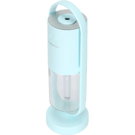 Mini-Luftbefeuchter, tragbar, 360° drehbar, mit 2 Vernebelungsmodi, ideal für Auto, Zuhause, Büro und Reisen (hellblau). (1/5)