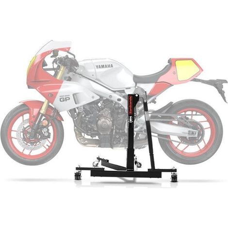 Alza moto centrale - ConStands Power-Evo - Compatibile con Yamaha XSR 900 GP - 300 kg - Nero
