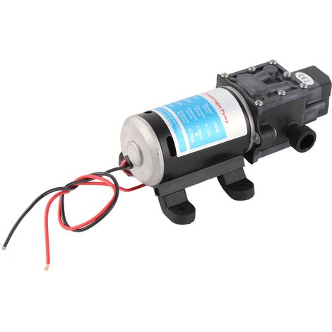 Elektrische Membran-Druckwasserpumpe mit Selbstansaugfunktion und Druckschalter, 24 V, 100 W (1/5)