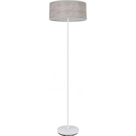 Jerte 1xe27 Weiß/Zement Grau 165x40x40 Cm Brand FABRILAMP