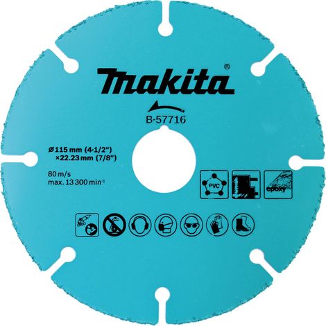 B-57716 Disque en carbure de tungstène 115 mm