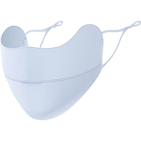 Masque de protection solaire respirant UPF 50+ pour femmes, idéal pour le golf, le yoga et le sport. (1/5)