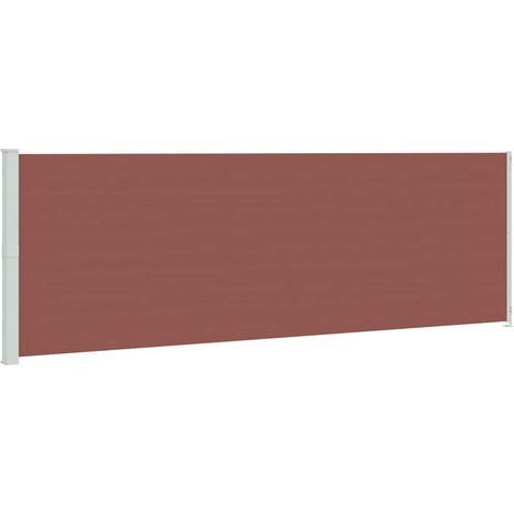 Maison Exclusive - Seitenmarkise Ausziehbar 200x600 cm Braun