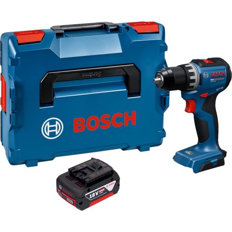 Perceuse-visseuse sans fil Bosch GSR 18V-52 Professional 18 V 70 Nm sans balais + 1 batterie 5,0 Ah + L-Boxx - sans chargeur (1/5)