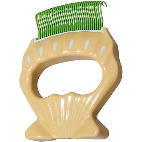Peigne pour animaux, peigne de massage du cuir chevelu, brosse démêlante pour chats et chiens, outil de toilettage durable et doux-AquaForge (1/5)