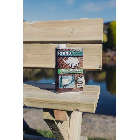 Rhino Clear 1 Ltr Tin